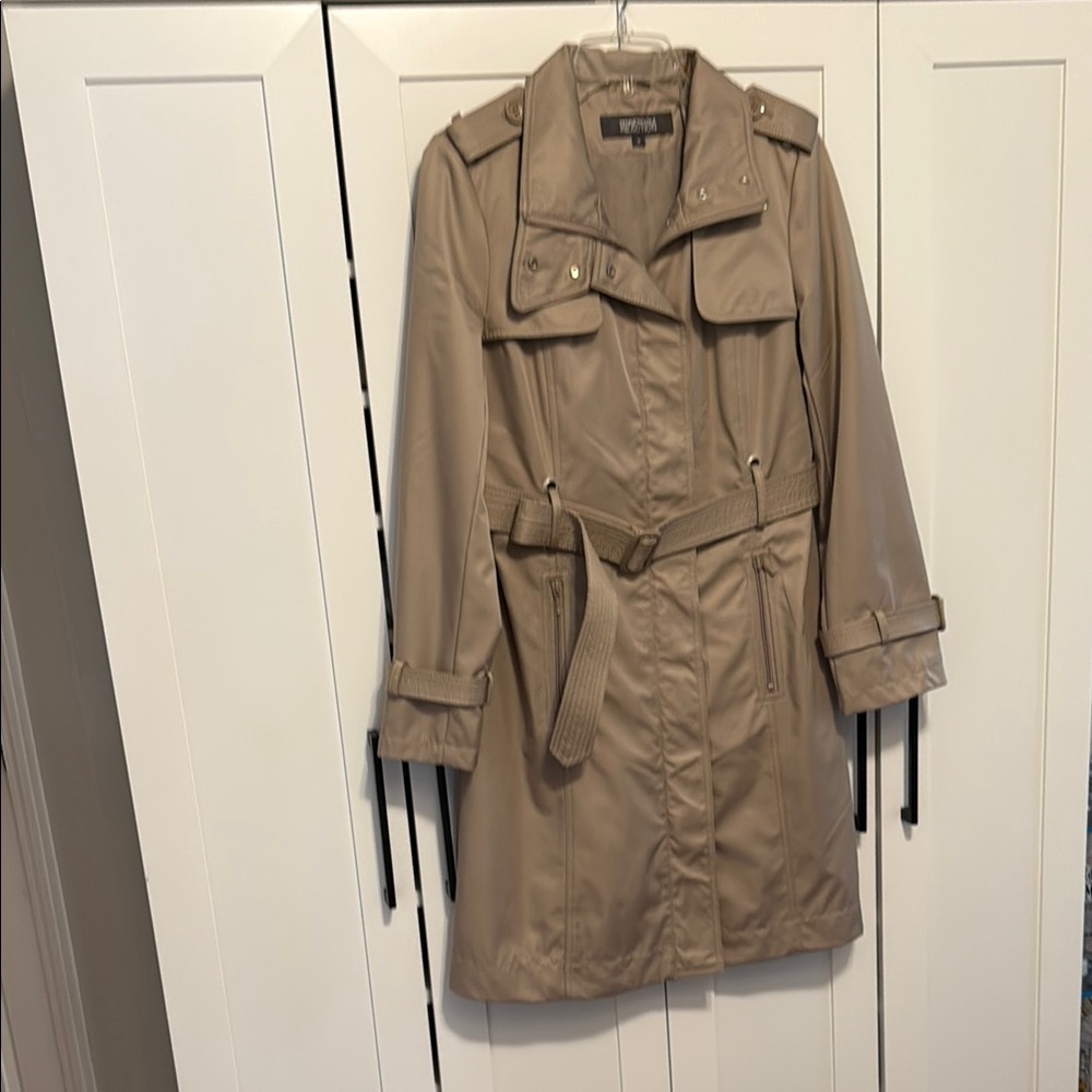 Kenneth Cole Reaction Tan Trench Coat